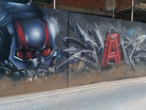 Ant-Man street art